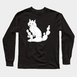 Fox and Cactus Long Sleeve T-Shirt